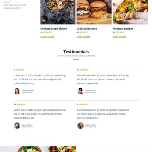 Online Cooking Courses